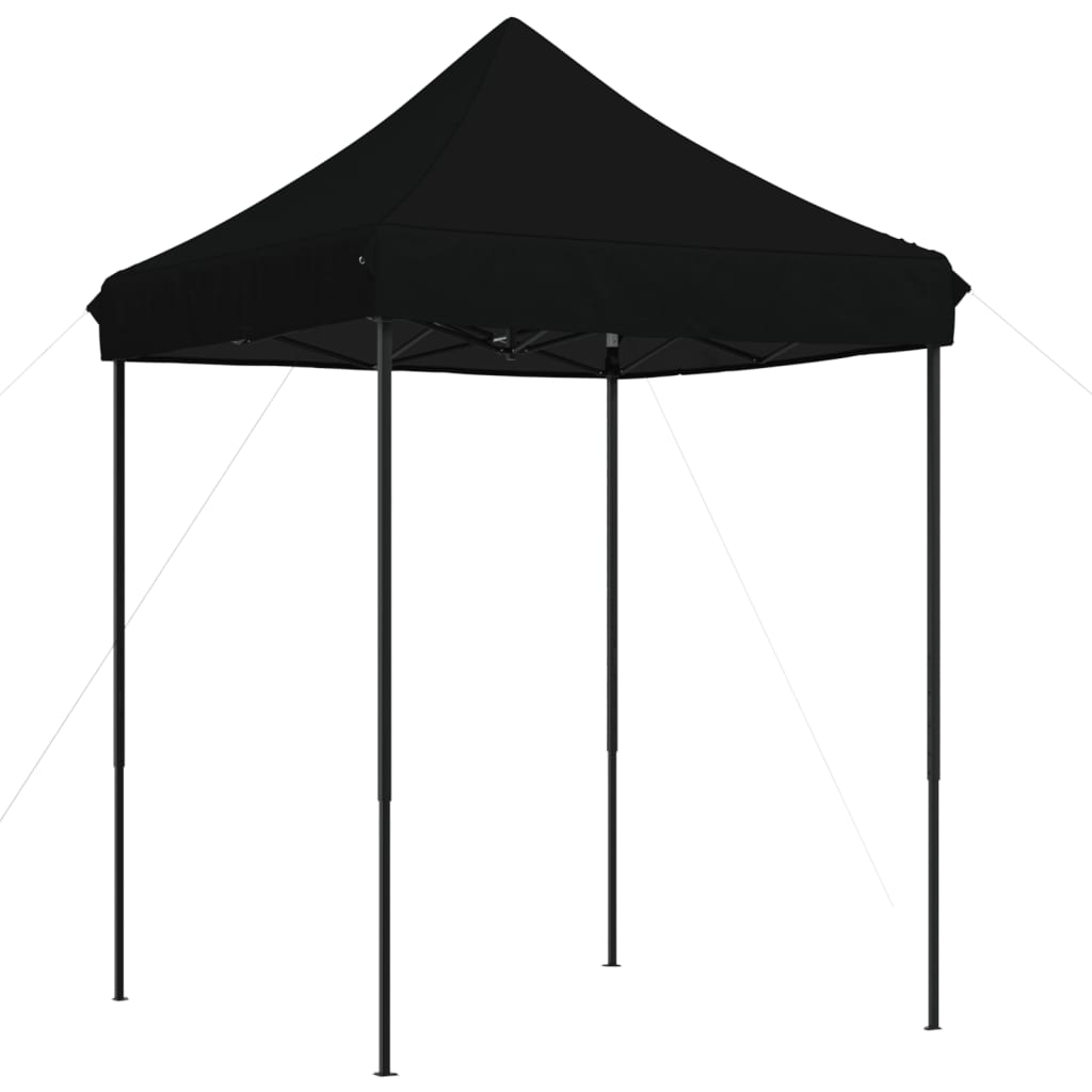 vidaXL Partytent inklapbaar pop-up 200x200x306 cm zwart