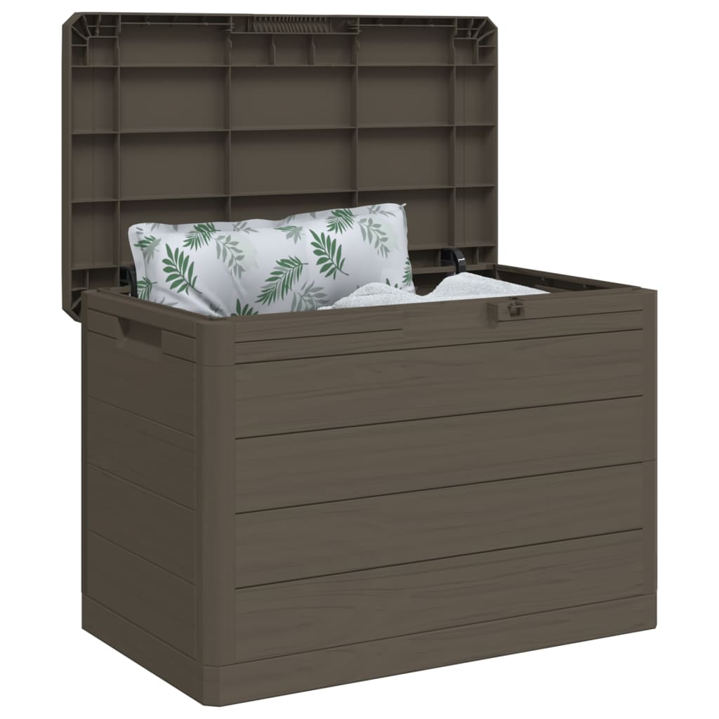 vidaXL Kussenbox 77,5x44,5x53 cm polypropeen bruin