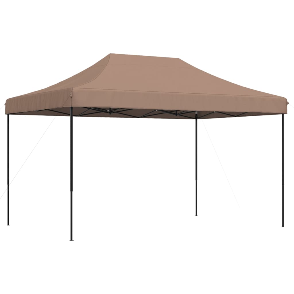 vidaXL Partytent inklapbaar pop-up 440x292x315 cm bruin