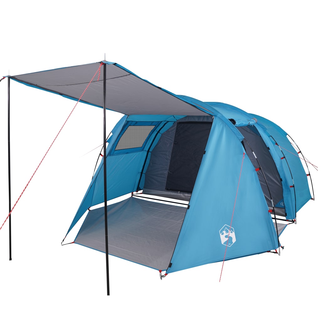 vidaXL Tunneltent 4-persoons waterdicht blauw