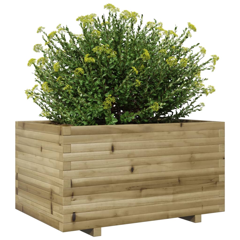 vidaXL Plantenbak 90x60x49,5 cm geïmpregneerd grenenhout