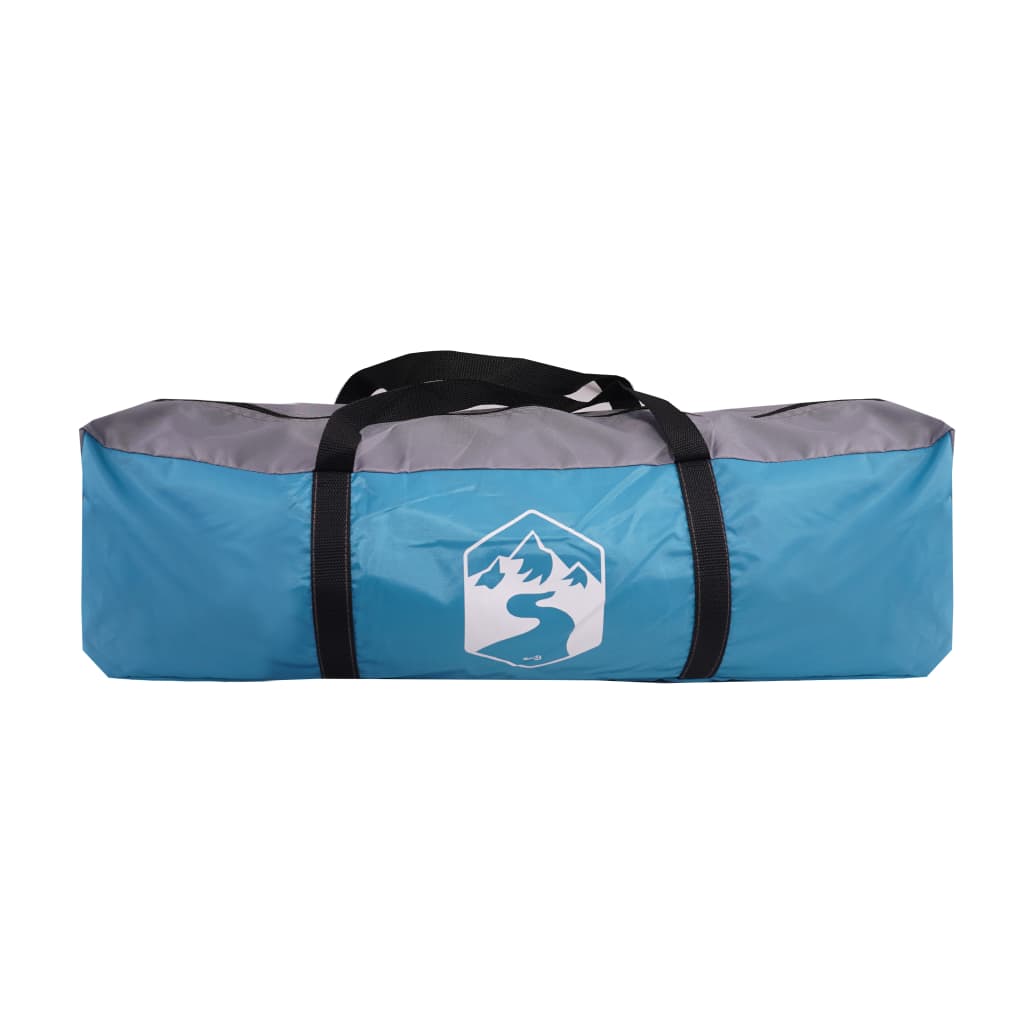 vidaXL Tunneltent 2-persoons waterdicht blauw