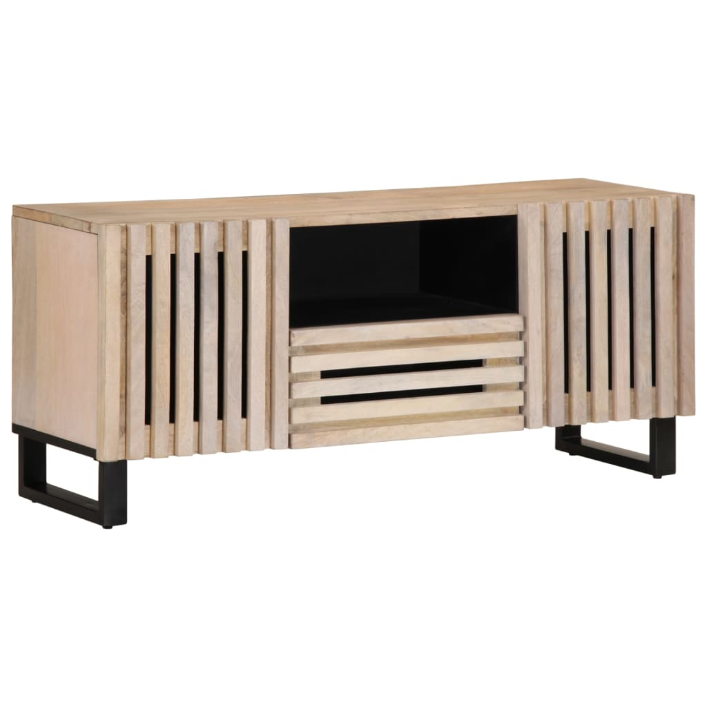 vidaXL Tv-meubel 100x34x46 cm massief mangohout