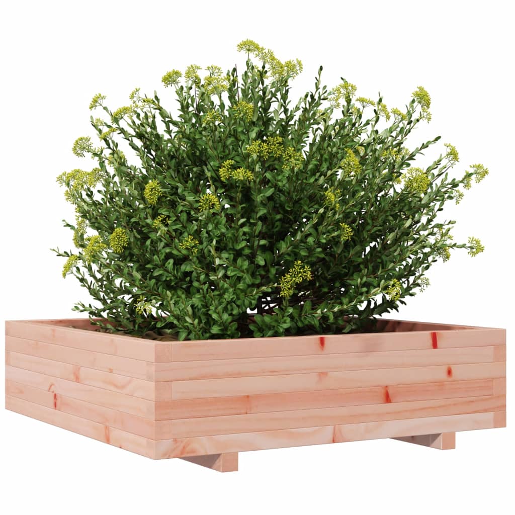 vidaXL Plantenbak 90x90x26,5 cm massief douglashout