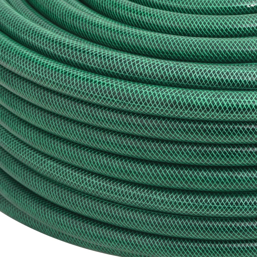 vidaXL Tuinslang 1'' 10 m PVC groen