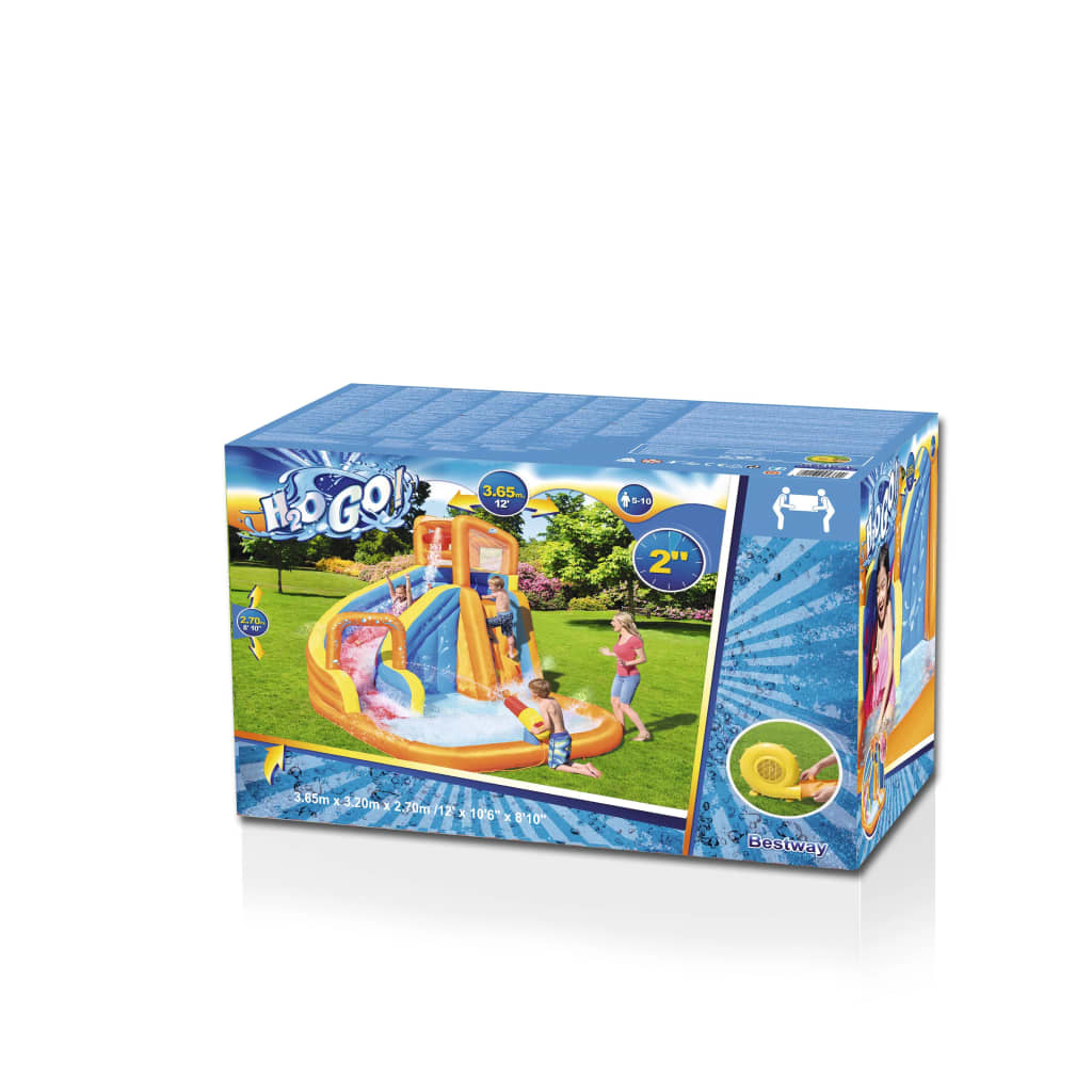 Bestway H2OGO Glijbaan Turbo Splash Water Zone-Mega Water Park 53301