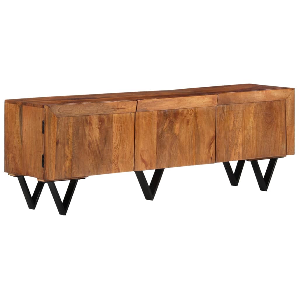 vidaXL Tv-meubel 140x30x46 cm massief mangohout