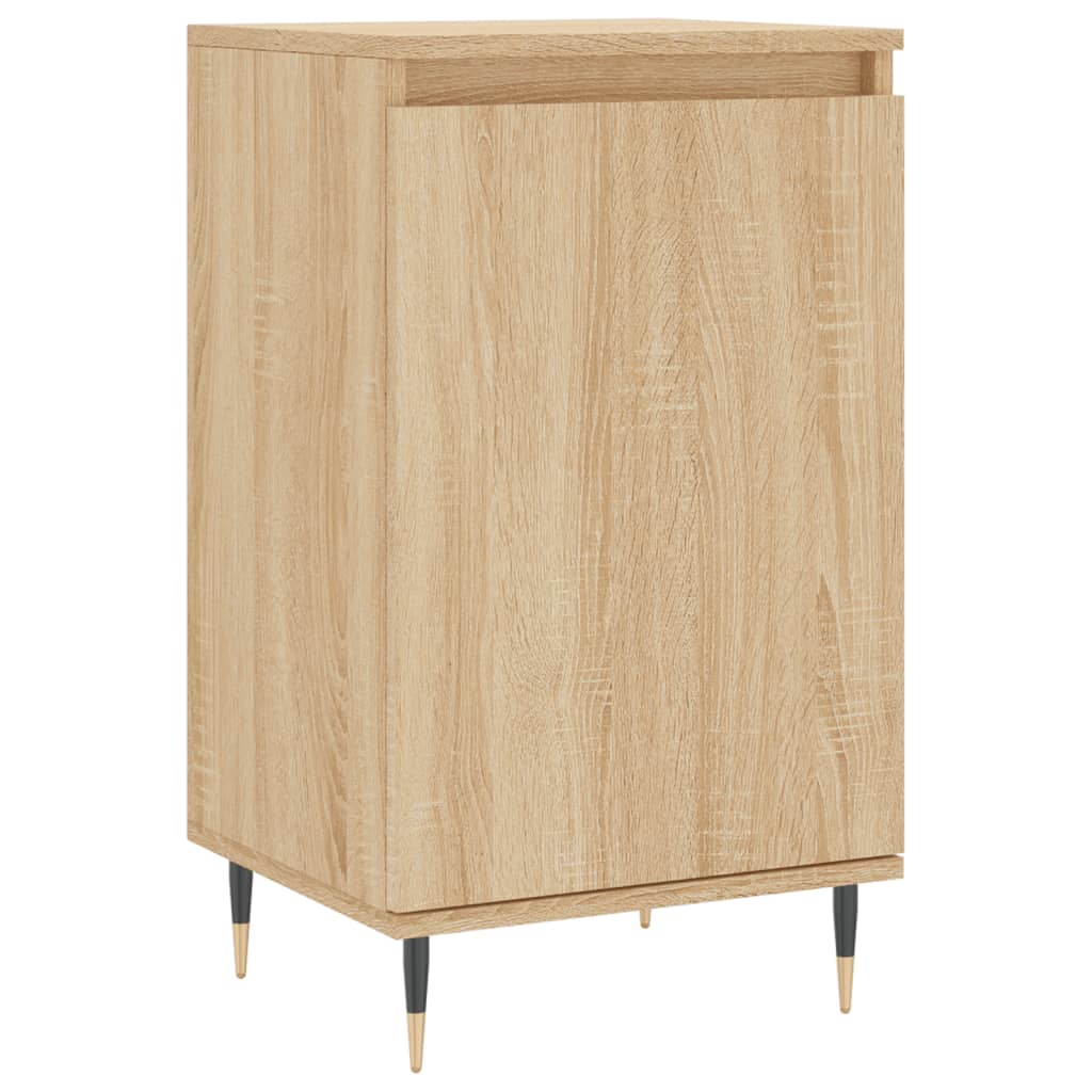 vidaXL Dressoir 40x35x70 cm bewerkt hout sonoma eikenkleurig