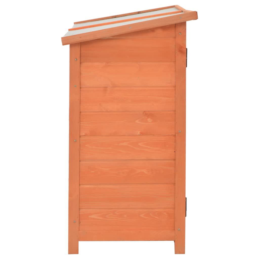 vidaXL Tuinberging 128x42x91 cm hout