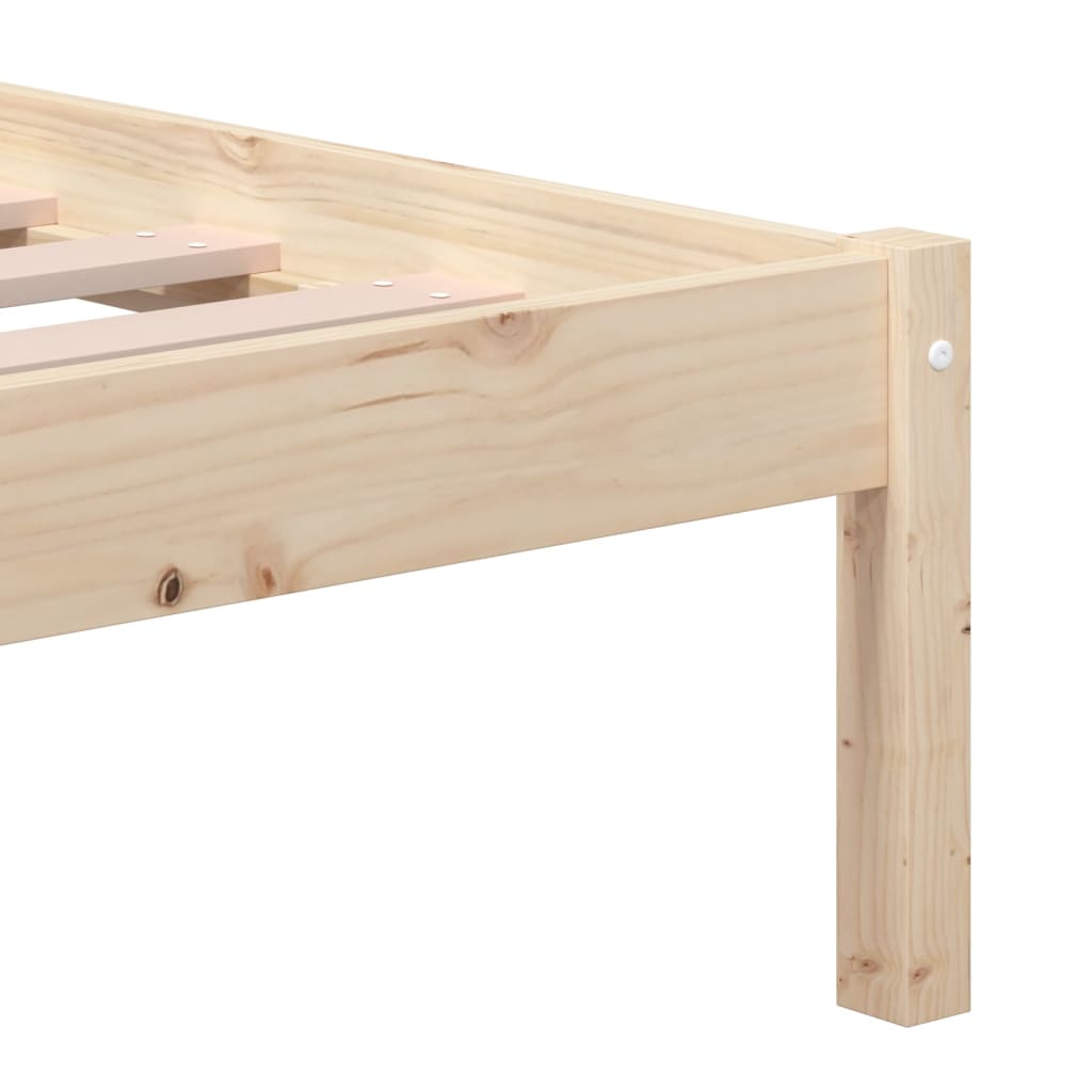 vidaXL Bedframe massief hout 180x200 cm