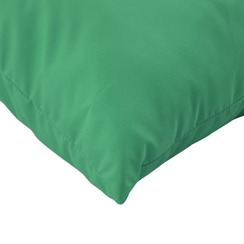 vidaXL Bankkussens 4 st 40x40 cm stof groen