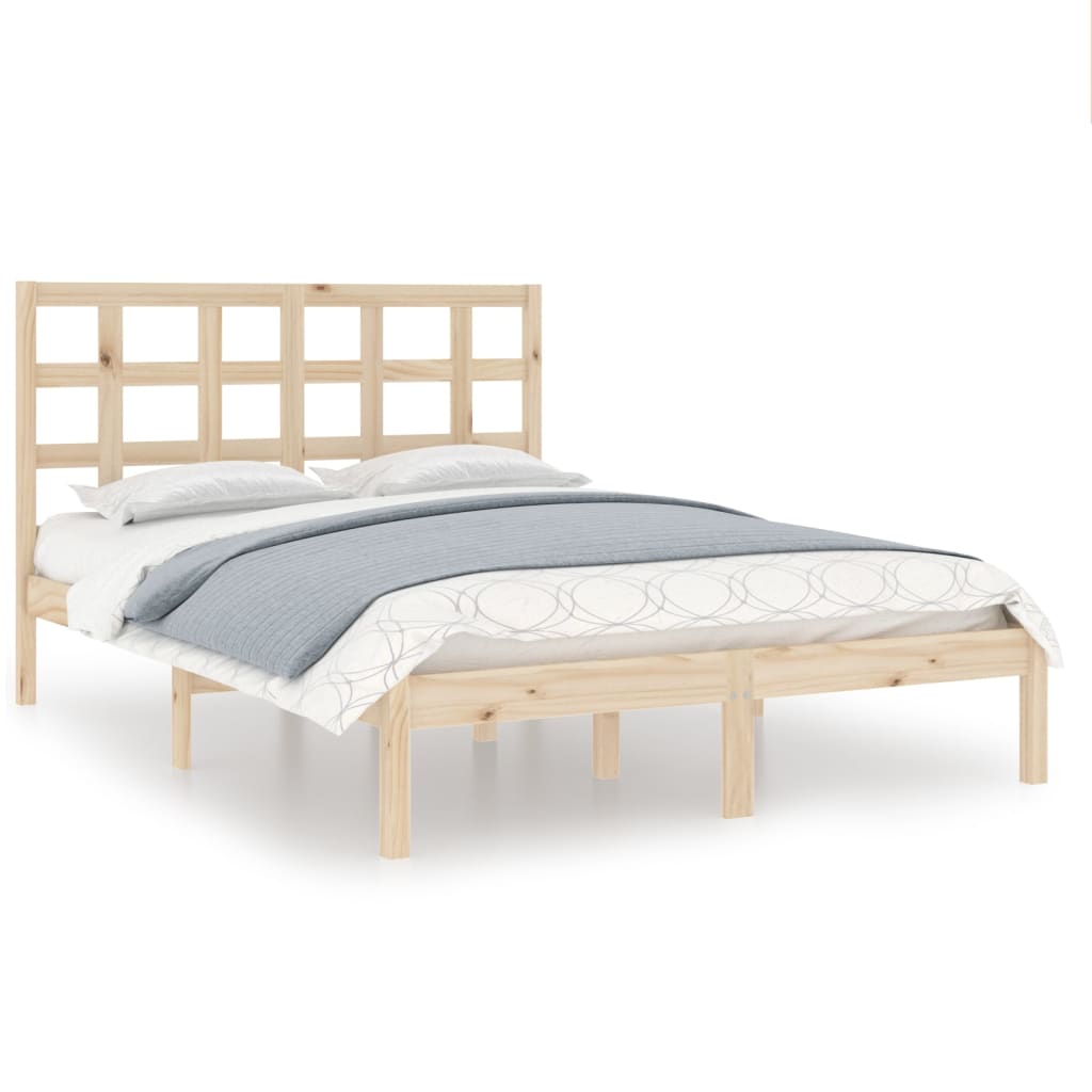 vidaXL Bedframe massief hout 120x200 cm