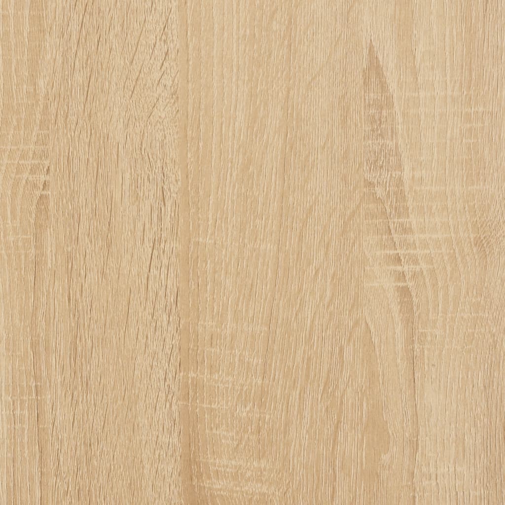 vidaXL Salontafel 100x100x31 cm bewerkt hout sonoma eikenkleurig