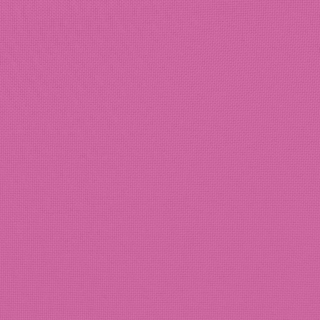 vidaXL Tuinstoelkussens 4 st 40x40x3 cm stof roze