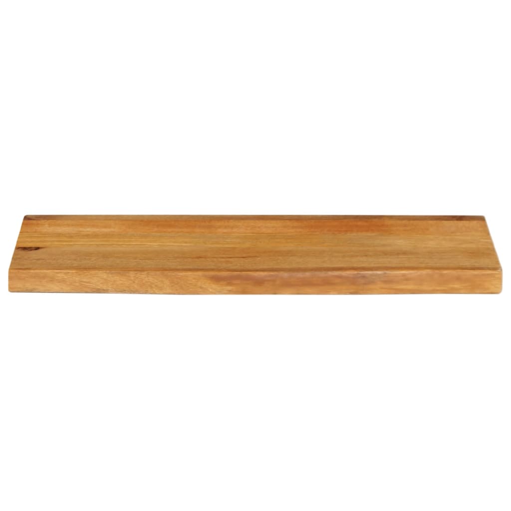 vidaXL Tafelblad met natuurlijke rand 90x20x2,5 cm massief mangohout