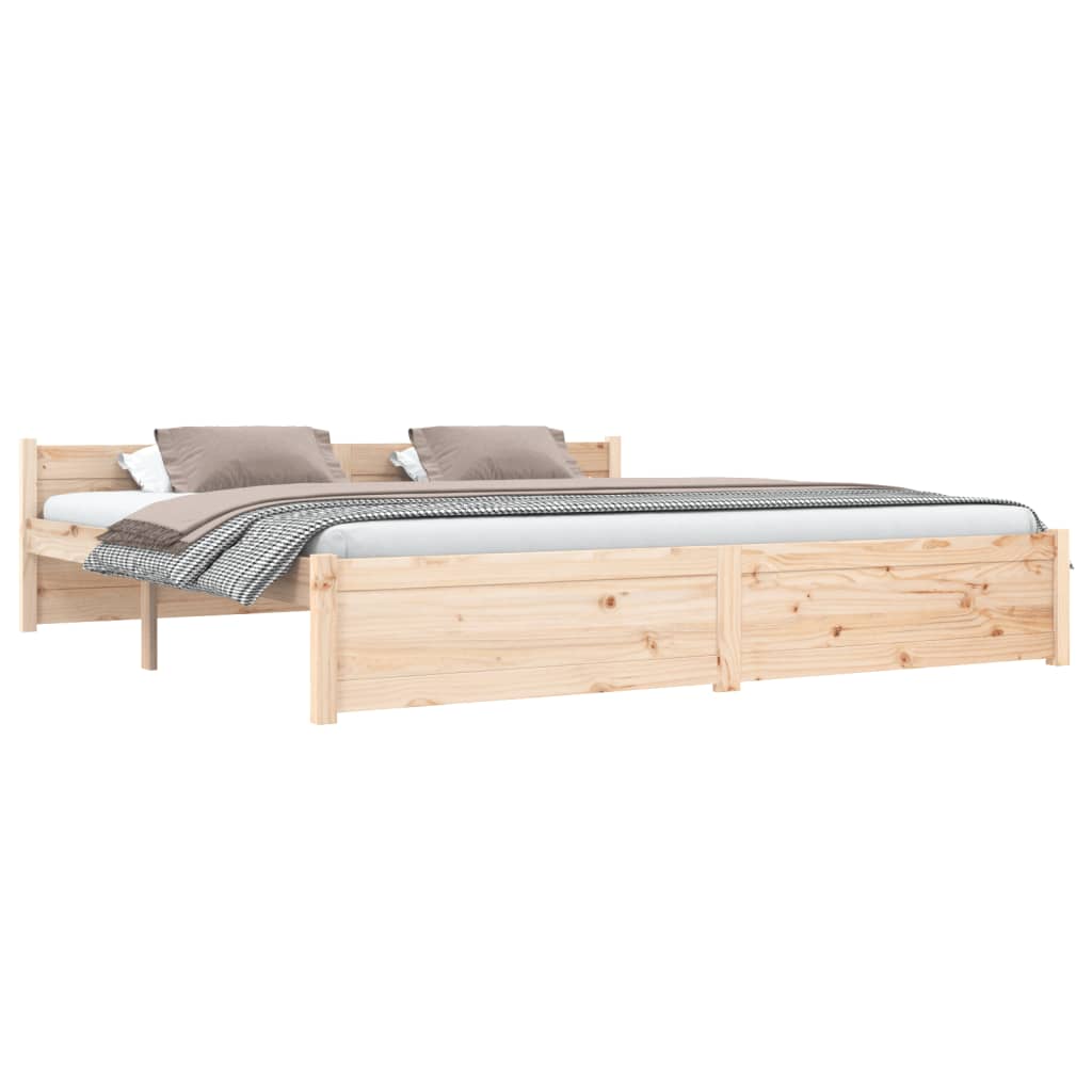 vidaXL Bedframe massief hout 180x200 cm