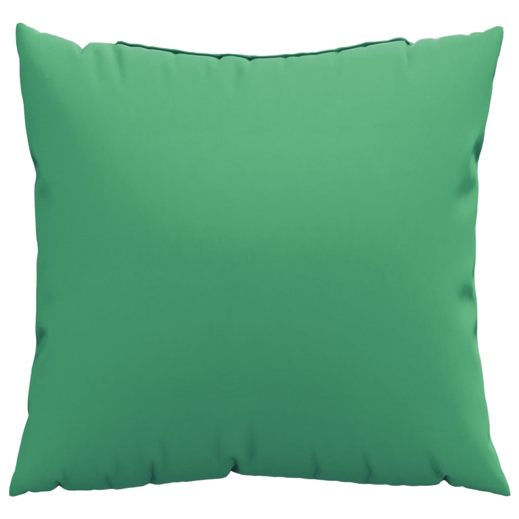 vidaXL Bankkussens 4 st 40x40 cm stof groen