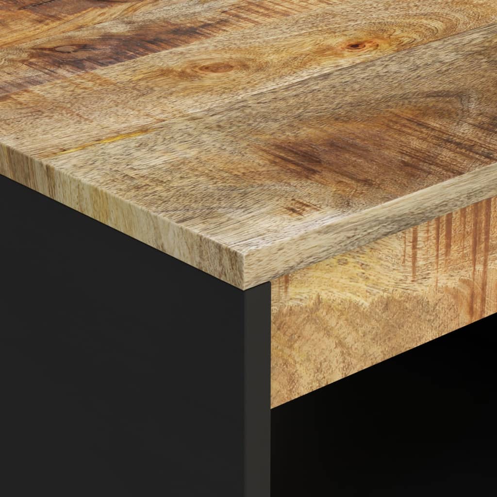 vidaXL Salontafel 90x50x40 cm massief mangohout