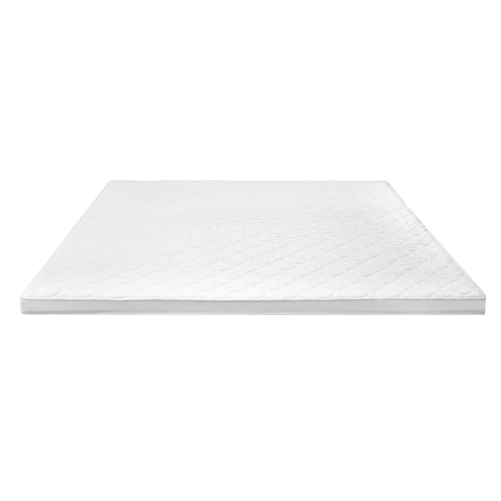 vidaXL Topmatras ei-profiel 6 cm koudschuim 160x200 cm