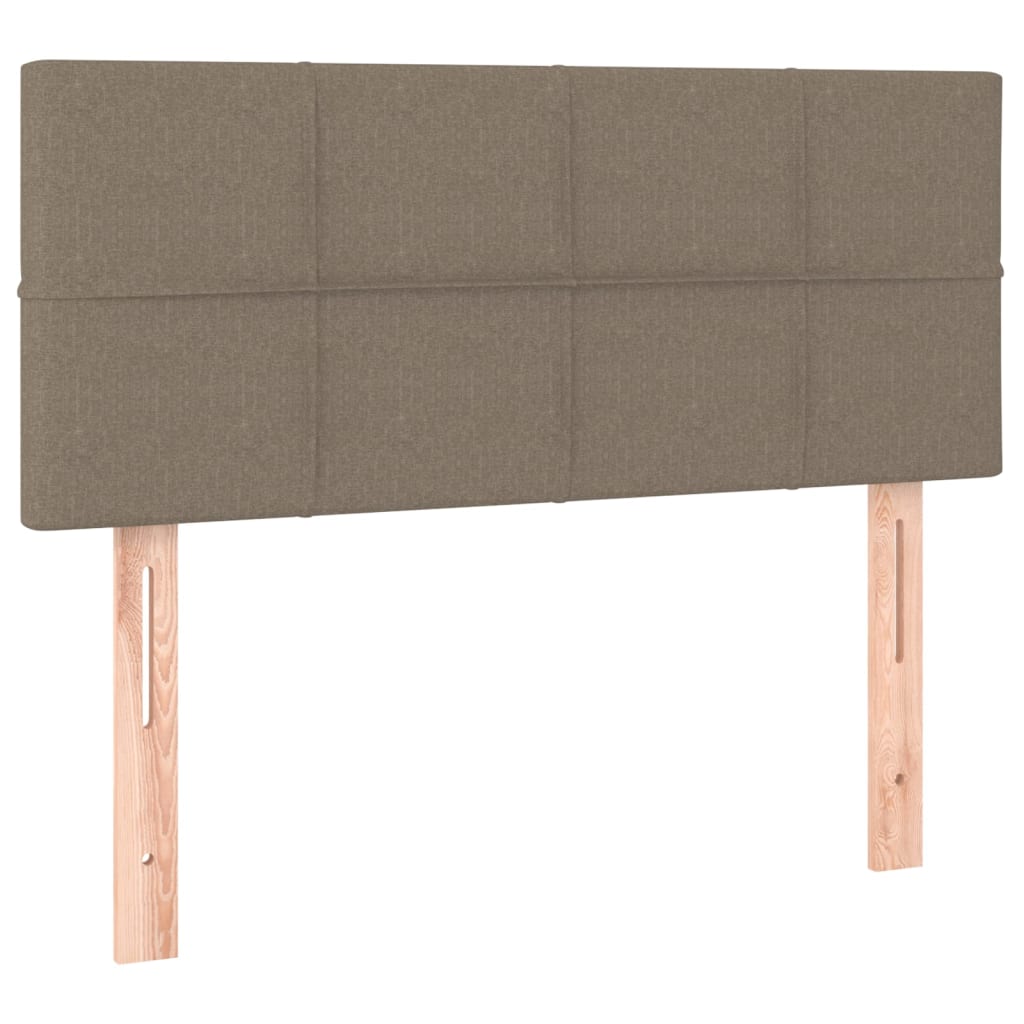 vidaXL Hoofdbord 90x5x78/88 cm stof taupe