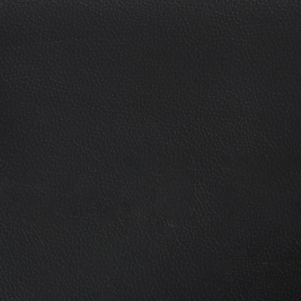 vidaXL Hoofdbord 90x5x78/88 cm kunstleer zwart