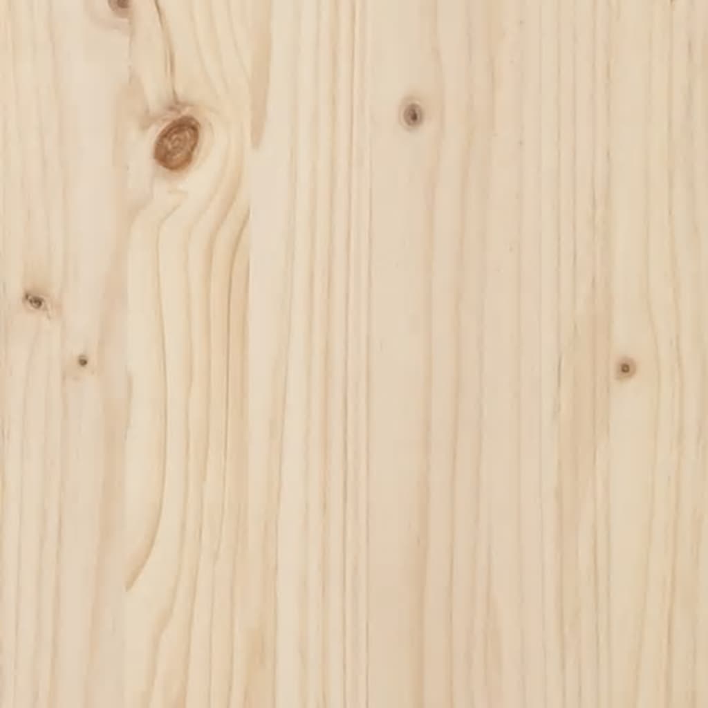 vidaXL Seniorenbed massief grenenhout 140x200 cm