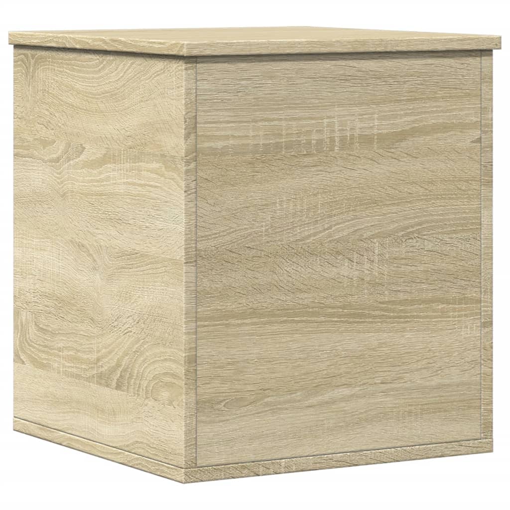 vidaXL Opbergbox 40x42x46 cm bewerkt hout sonoma eikenkleurig