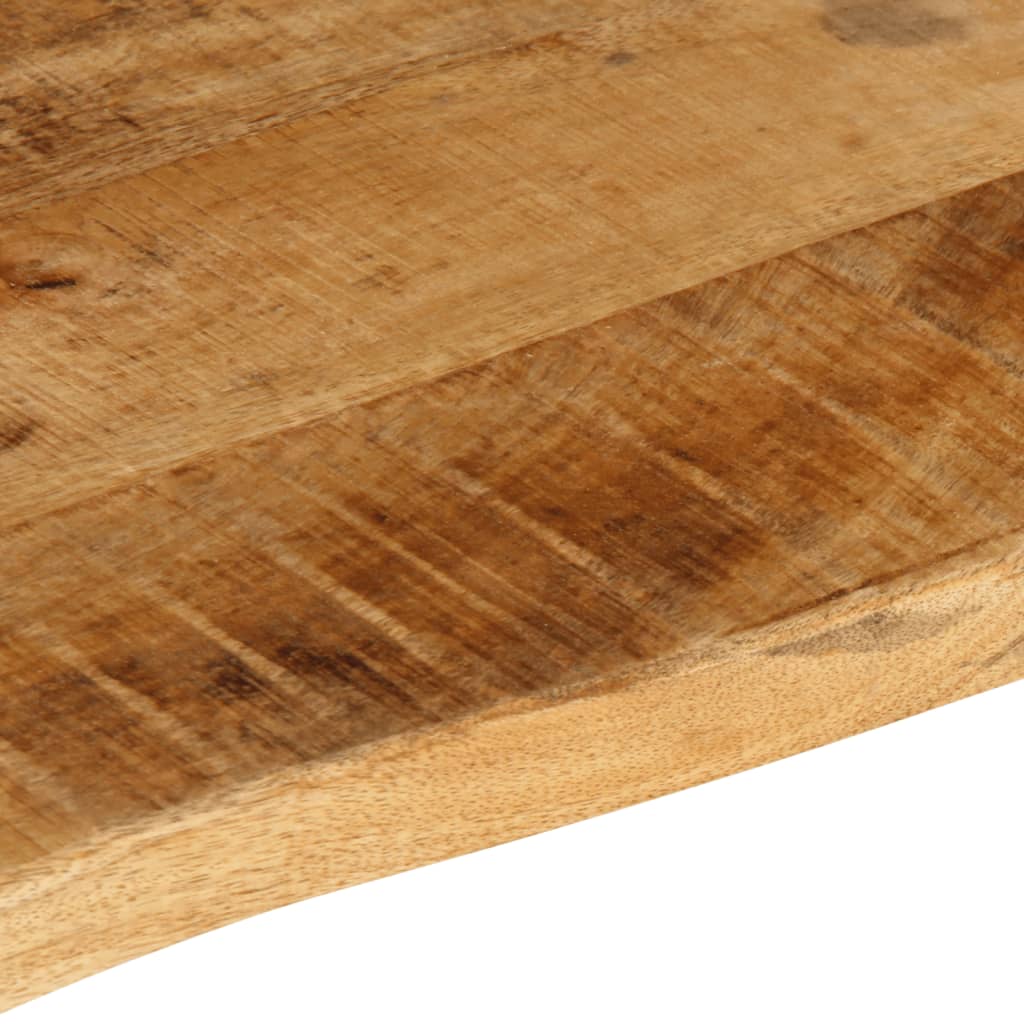 vidaXL Tafelblad met natuurlijke rand 100x60x2,5 cm massief mangohout