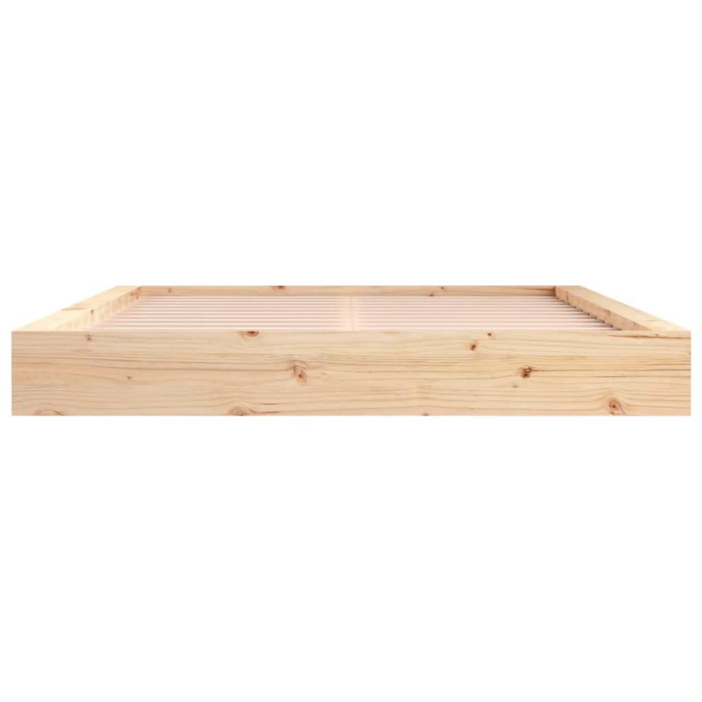 vidaXL Bedframe massief hout 140x200 cm