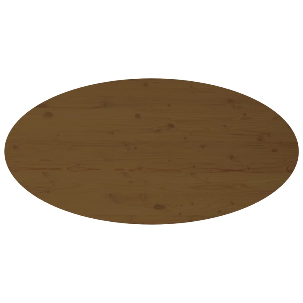 vidaXL Salontafel 110x55x45 cm massief grenenhout honingbruin