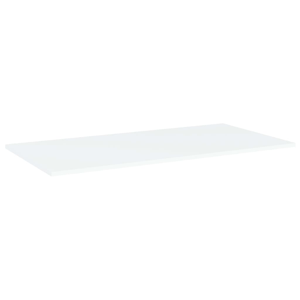 vidaXL Wandschappen 4 st 100x50x1,5 cm bewerkt hout wit