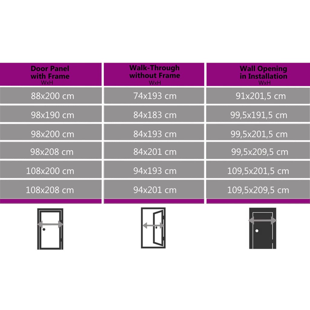 vidaXL Voordeur 88x200 cm PVC antracietkleurig