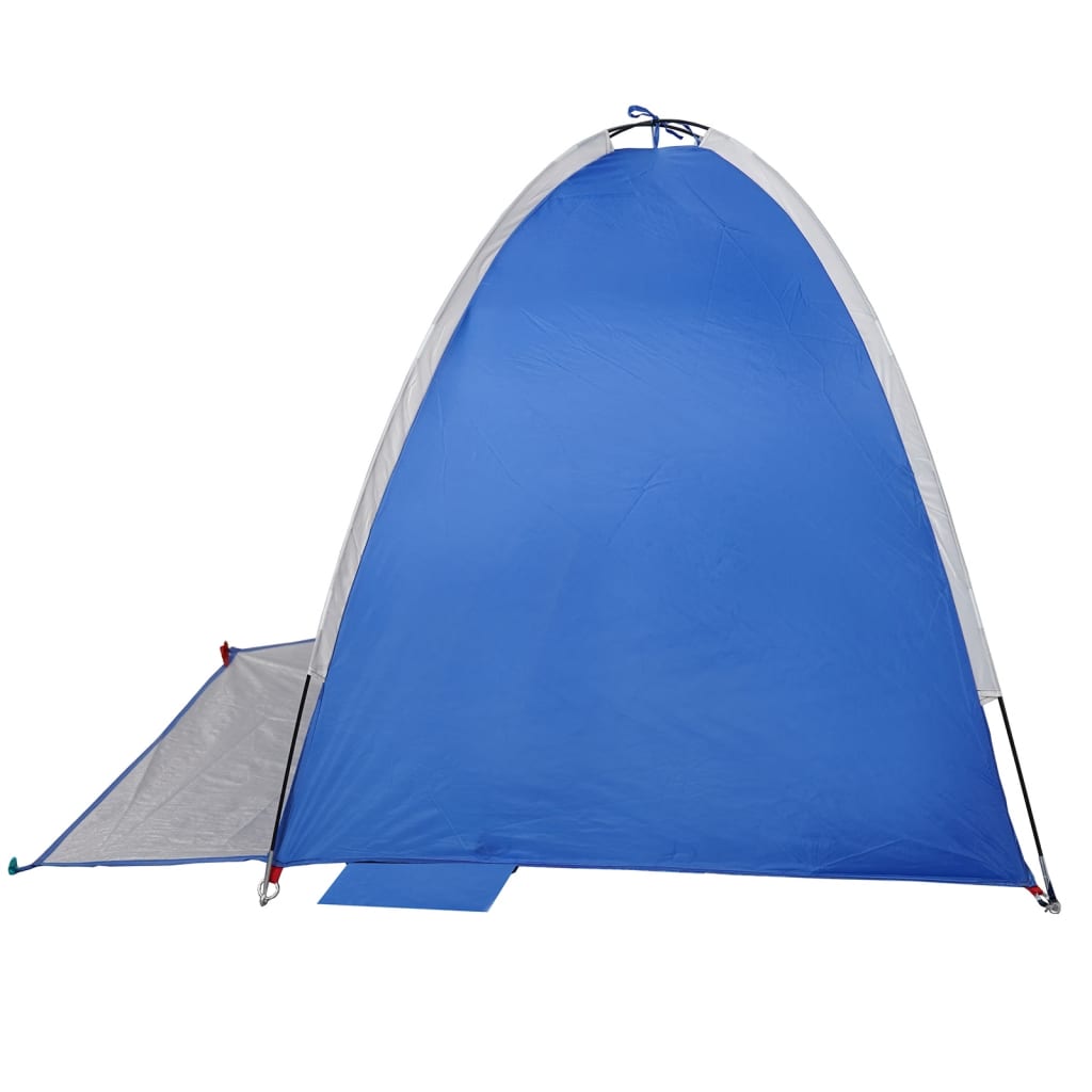 vidaXL Strandtent 3-persoons waterdicht azuurblauw