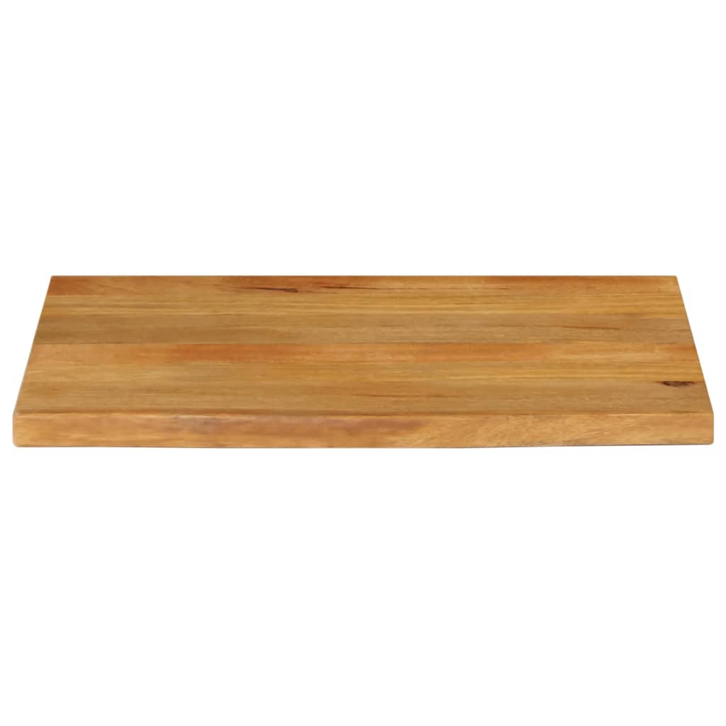 vidaXL Tafelblad met natuurlijke rand 90x60x2,5 cm massief mangohout