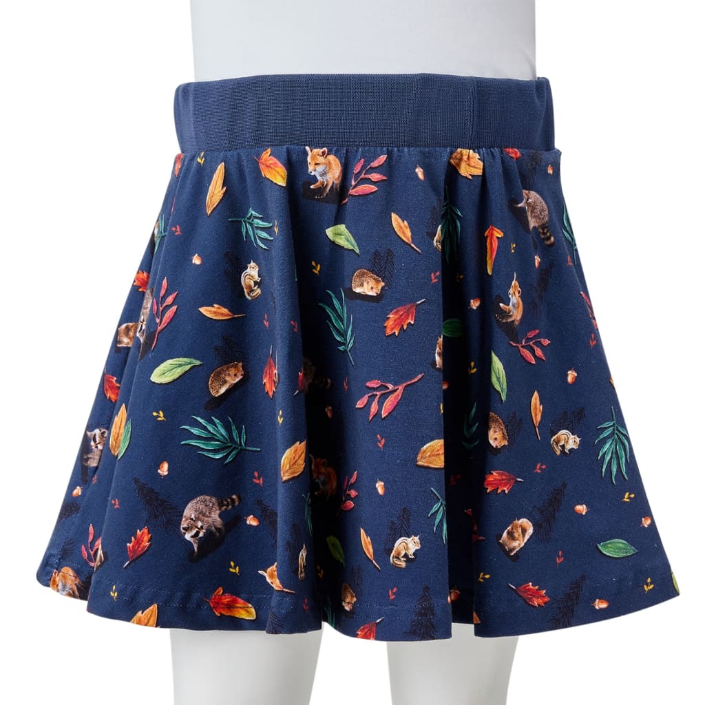 Kinderrok 92 marineblauw