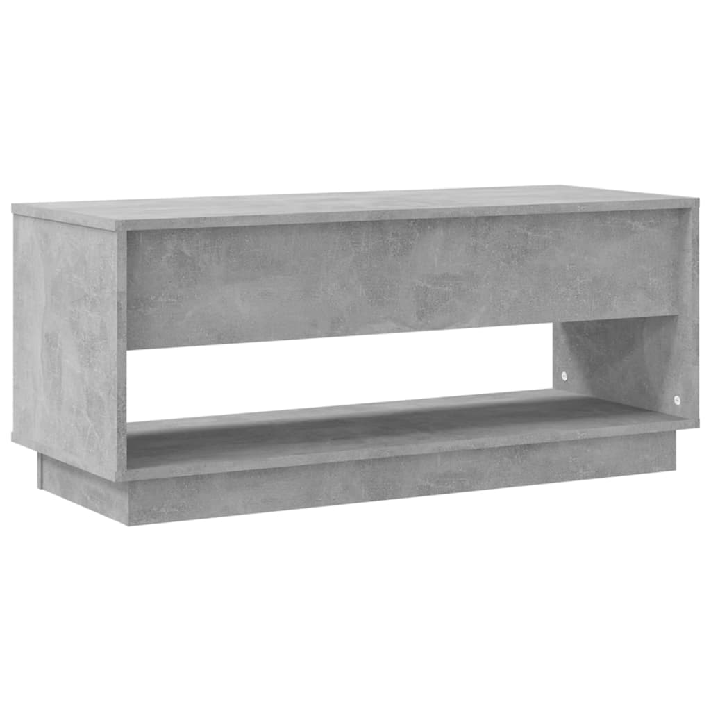 vidaXL Tv-meubel 102x41x44 cm bewerkt hout betongrijs