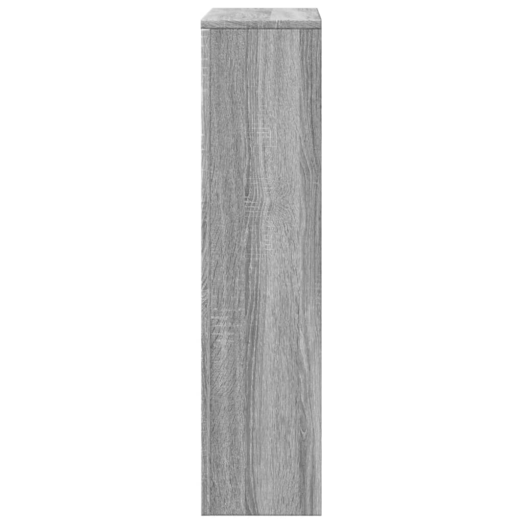 vidaXL Radiatorombouw 78x20x82 cm bewerkt hout grijs sonoma eikenkleur