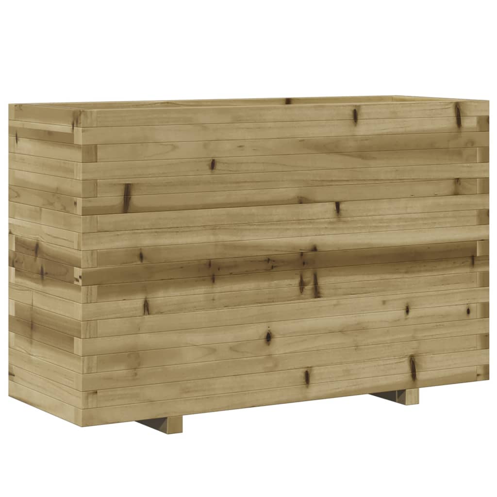 vidaXL Plantenbak 110x40x72,5 cm geïmpregneerd grenenhout