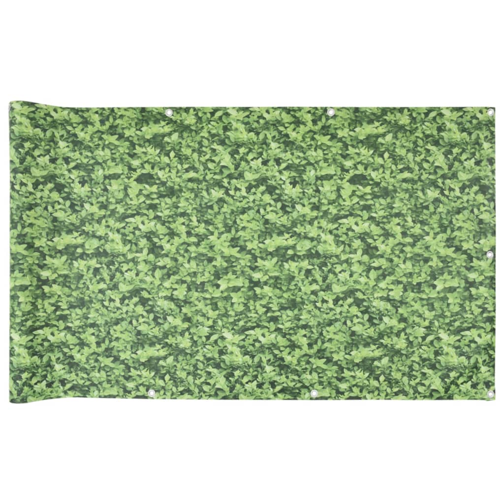 vidaXL plantpatroon plantpatroon 1000x75 cm PVC groen