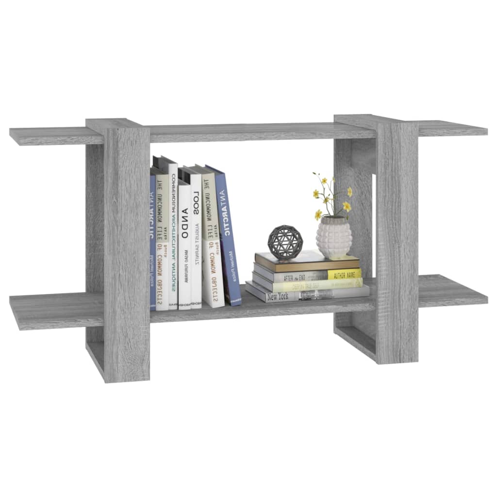 vidaXL Boekenkast 100x30x51 cm bewerkt hout grijs sonoma eiken