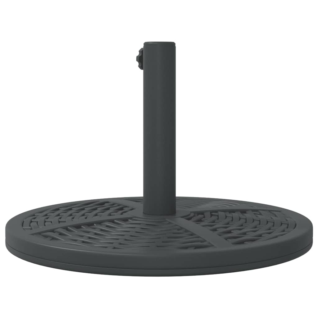 vidaXL Parasolvoet voor stok van Ø38 / 48 mm 12 kg rond