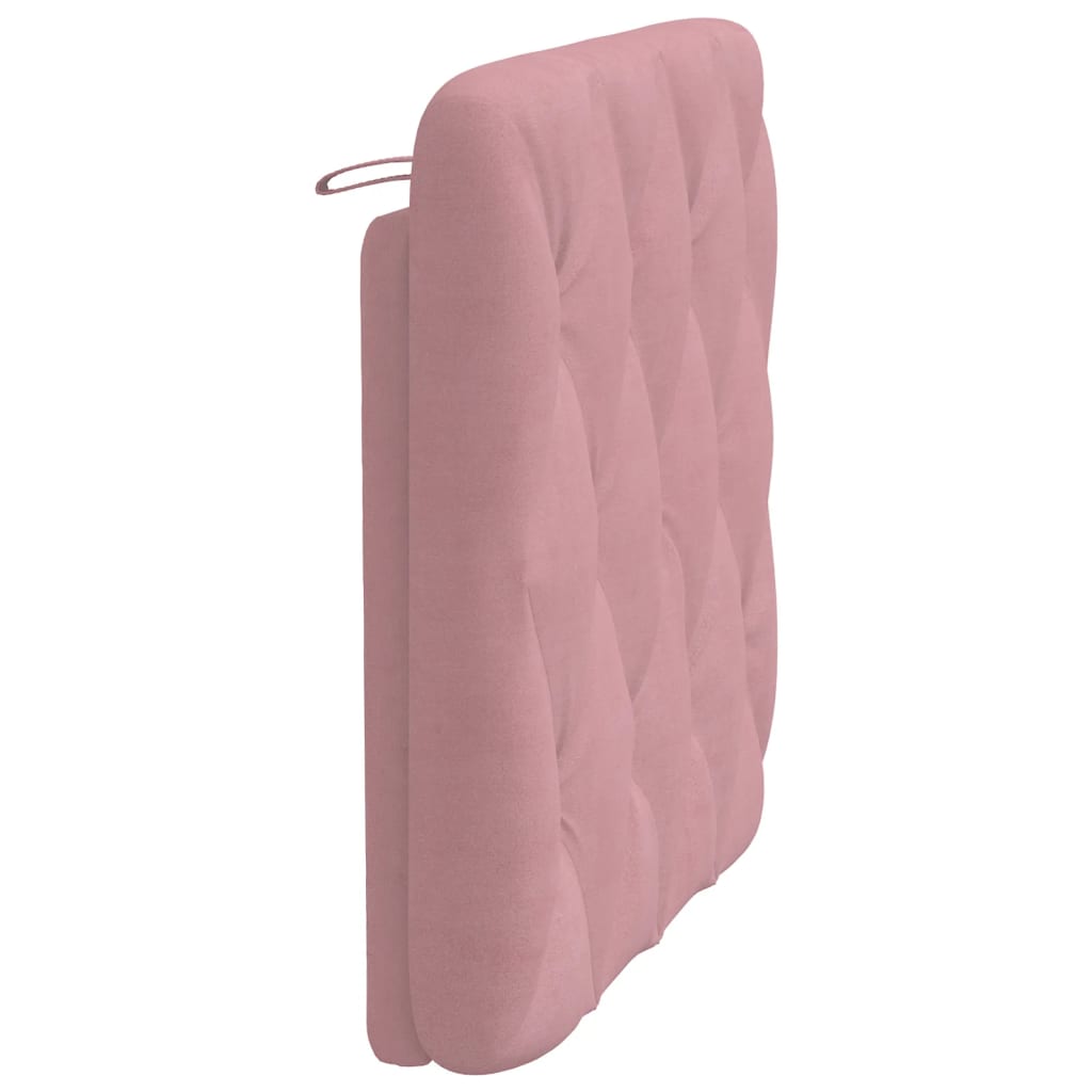 vidaXL Hoofdbordkussen 80 cm fluweel roze