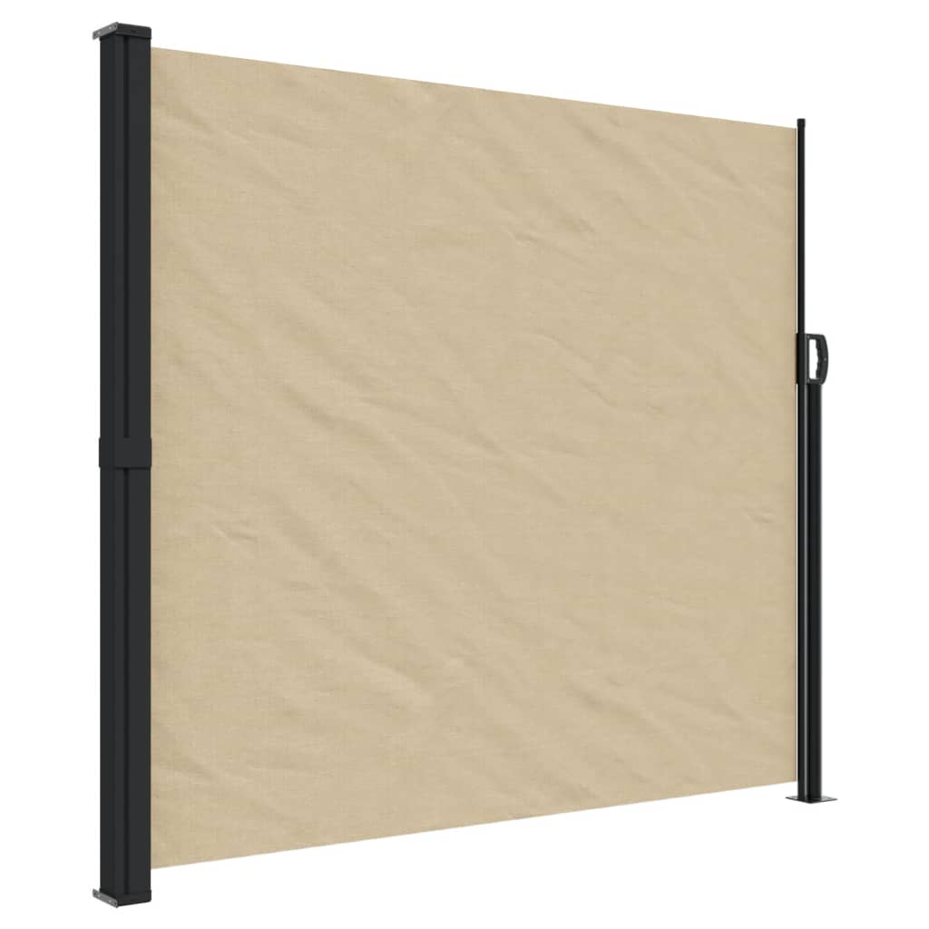 vidaXL Windscherm uittrekbaar 180x300 cm beige