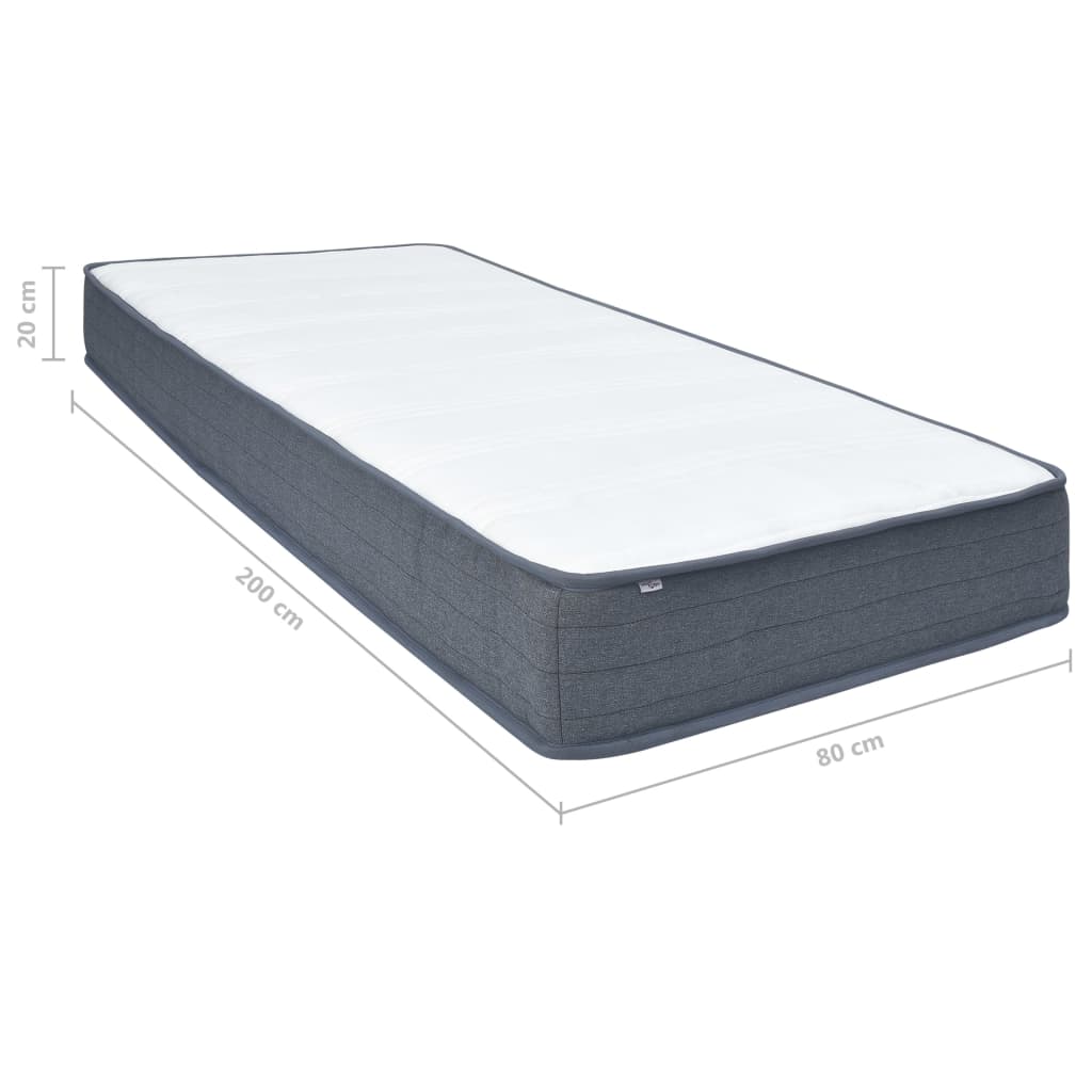 vidaXL Boxspringmatras 200x80x20 cm