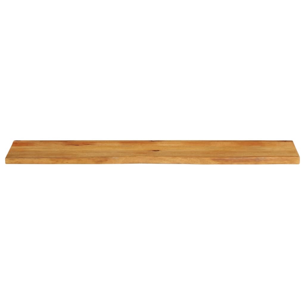 vidaXL Tafelblad met natuurlijke rand 140x40x2,5 cm massief mangohout