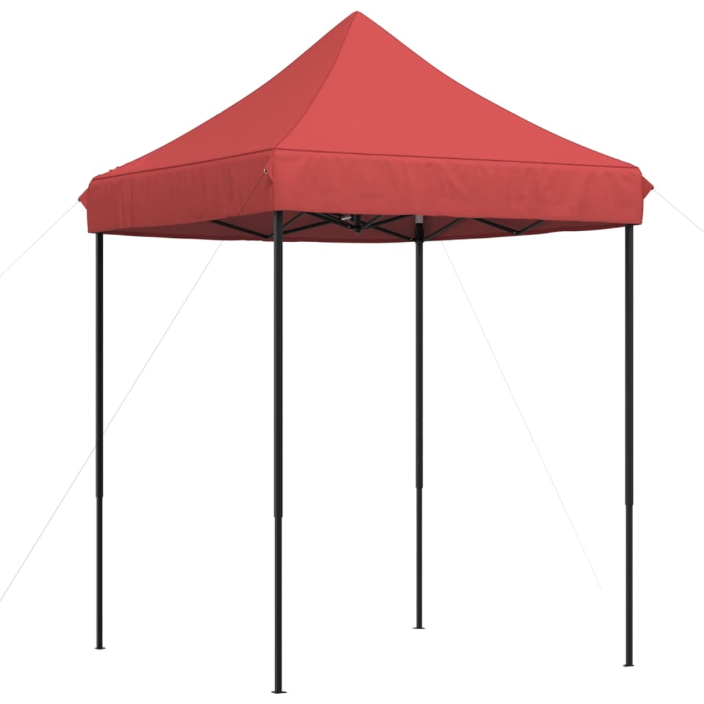 vidaXL Partytent inklapbaar pop-up 200x200x306 cm bordeauxrood