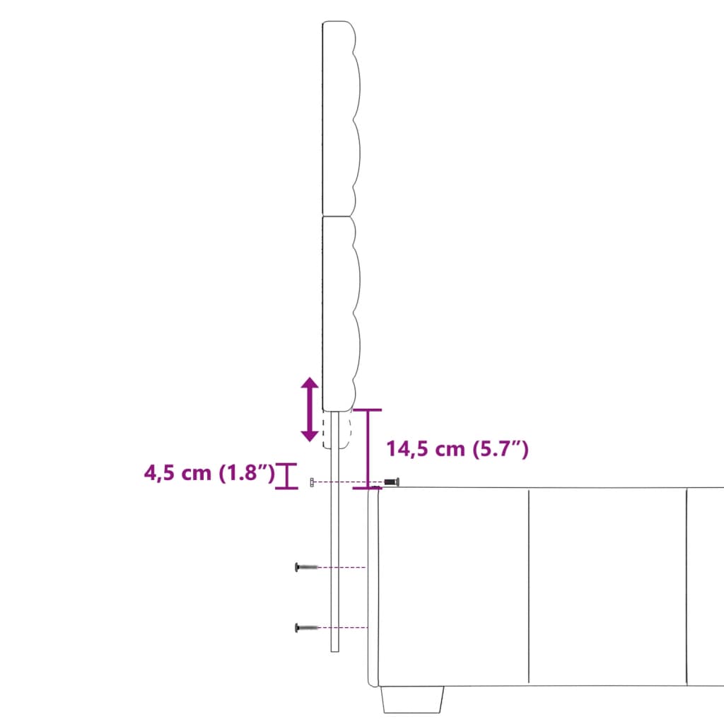 vidaXL Boxspring met matras stof lichtgrijs 90x200 cm