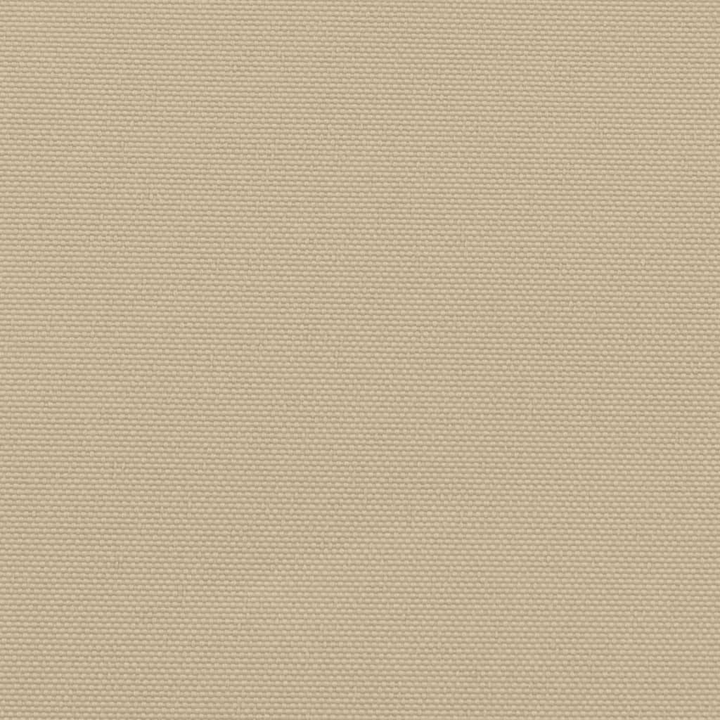 vidaXL Windscherm uittrekbaar 220x500 cm beige