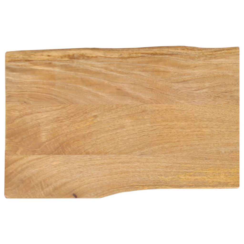 vidaXL Tafelblad met natuurlijke rand 60x40x3,8 cm massief mangohout