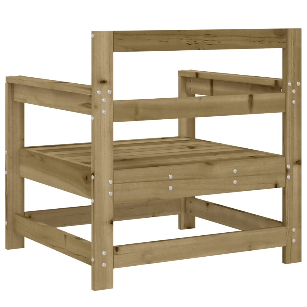 vidaXL Tuinstoelen 2 st geïmpregneerd hout